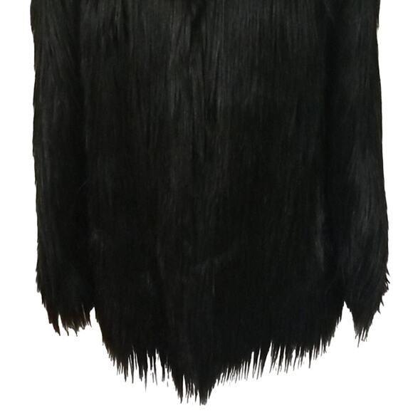 New Marciano Los Angeles Faux Long Hair Jacket - Picture 3 of 13